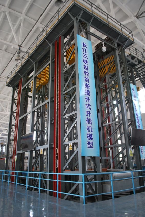 三峡升船机模型 宋天浩摄