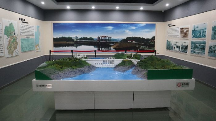 三峡试验坝博物馆内部 宋天浩摄